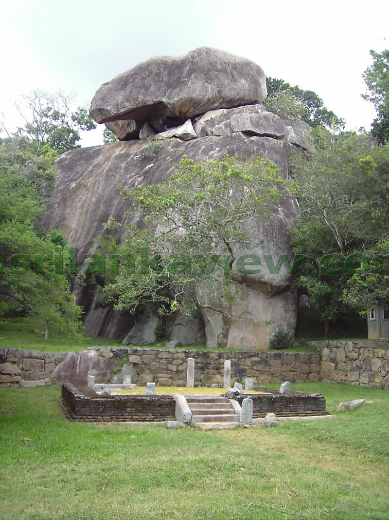 Ruins of Kuti-Monks dwelling place 